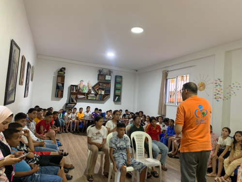 Colonies de vacances pour les orphelins Al Mobadara