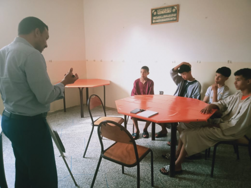Orientation session for Dar Mobdoune orphans